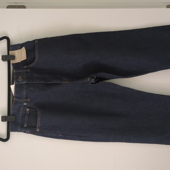 Madewell '90s Straight High Rise Classic Dark Blue Straight Leg Women's Jeans 28 - Picture 6 of 12